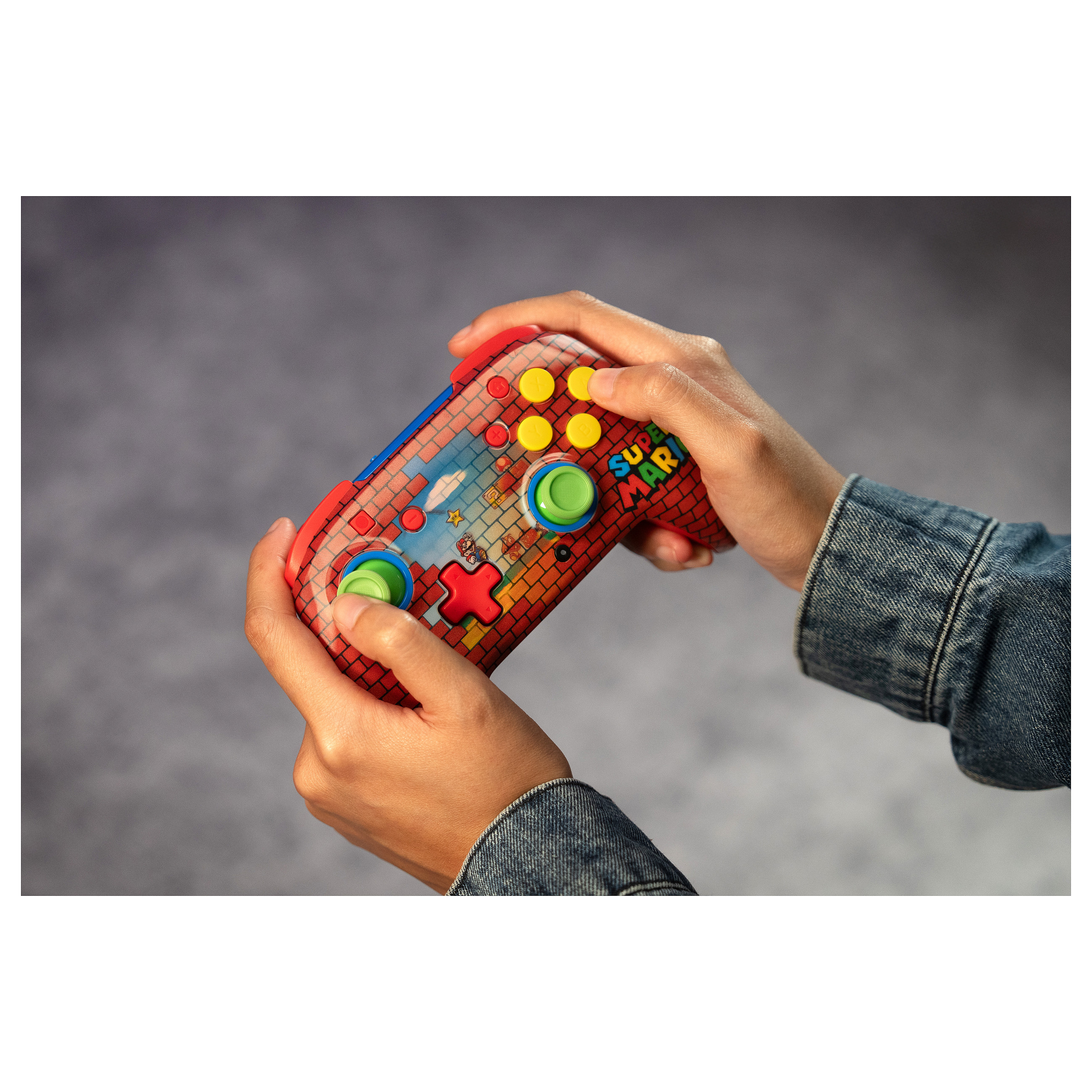 Bežični kontroler TURTLE BEACH Rematch GLOW za Nintendo Switch i PC (Mario Bricks Reveal)-11