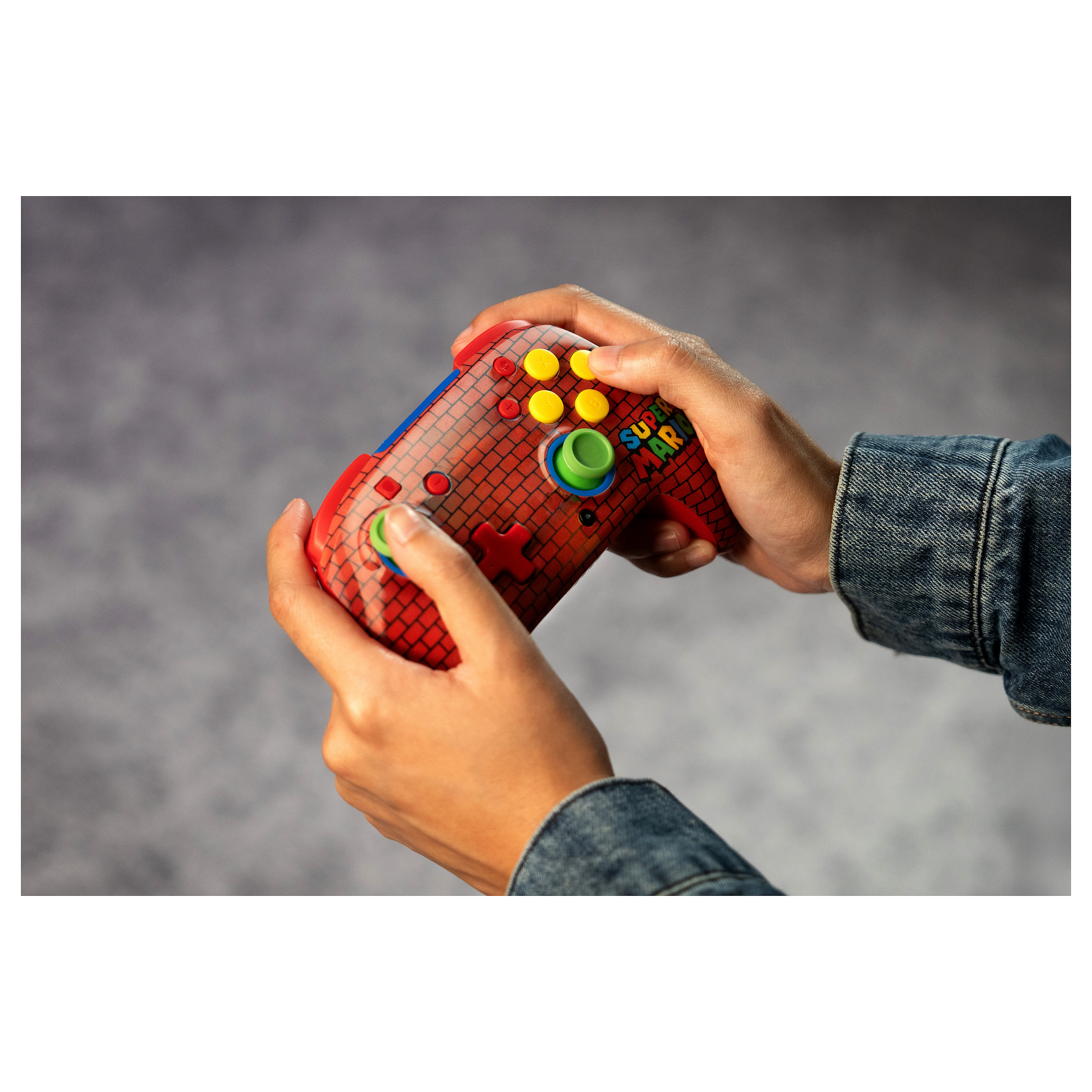 Bežični kontroler TURTLE BEACH Rematch GLOW za Nintendo Switch i PC (Mario Bricks Reveal)-12