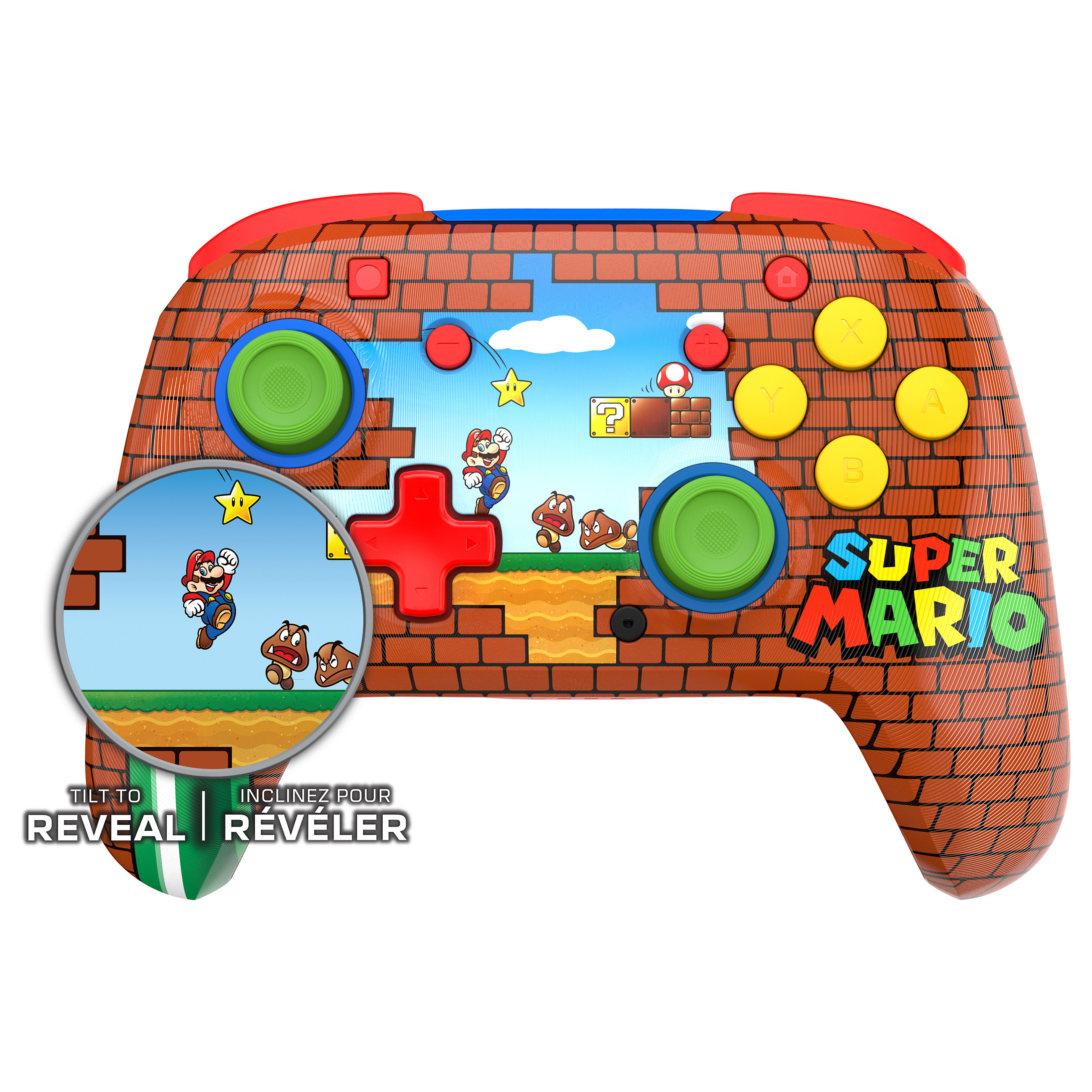 Bežični kontroler TURTLE BEACH Rematch GLOW za Nintendo Switch i PC (Mario Bricks Reveal)-2
