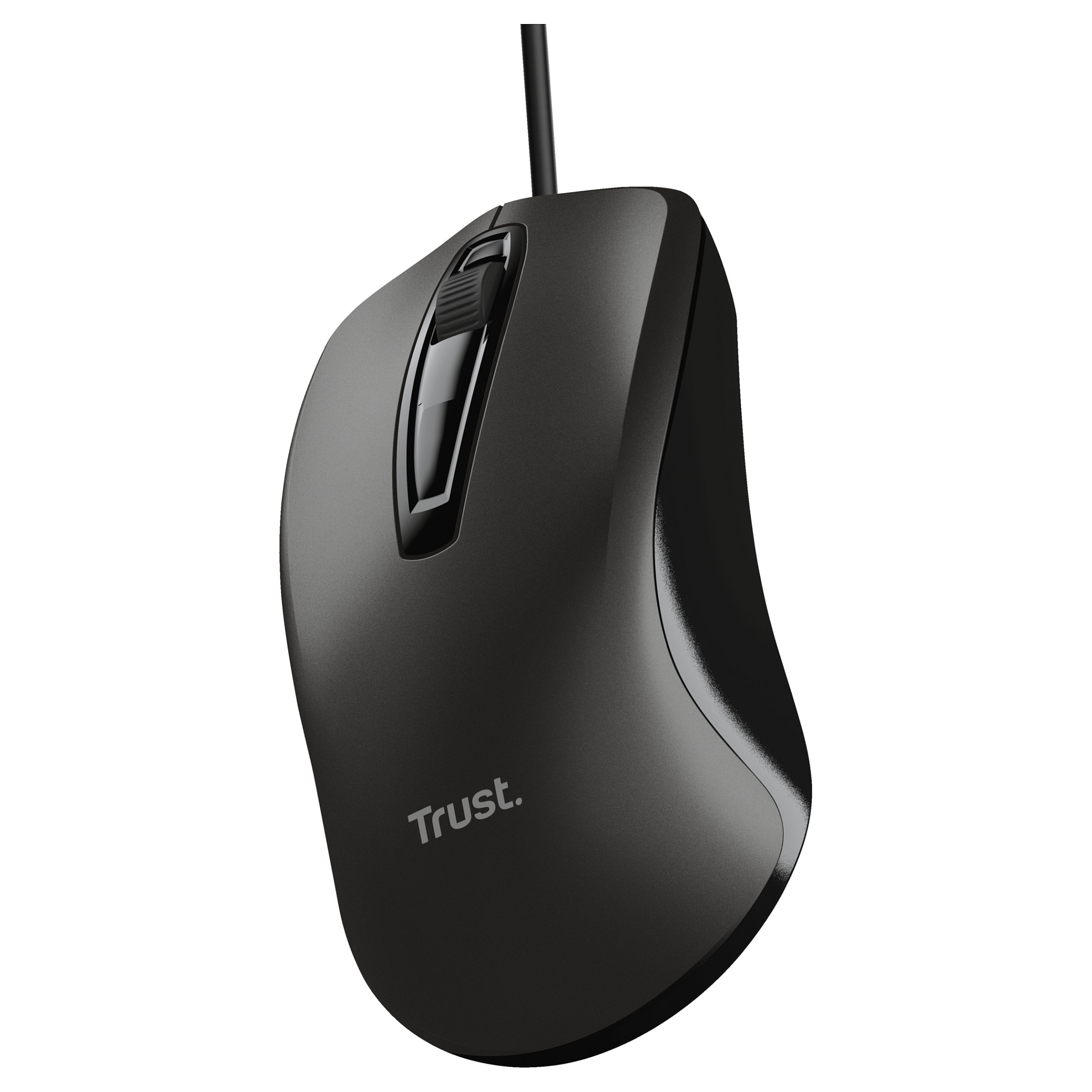 Miš TRUST Basics Optical Mouse, 1200 DPI, crna boja-3