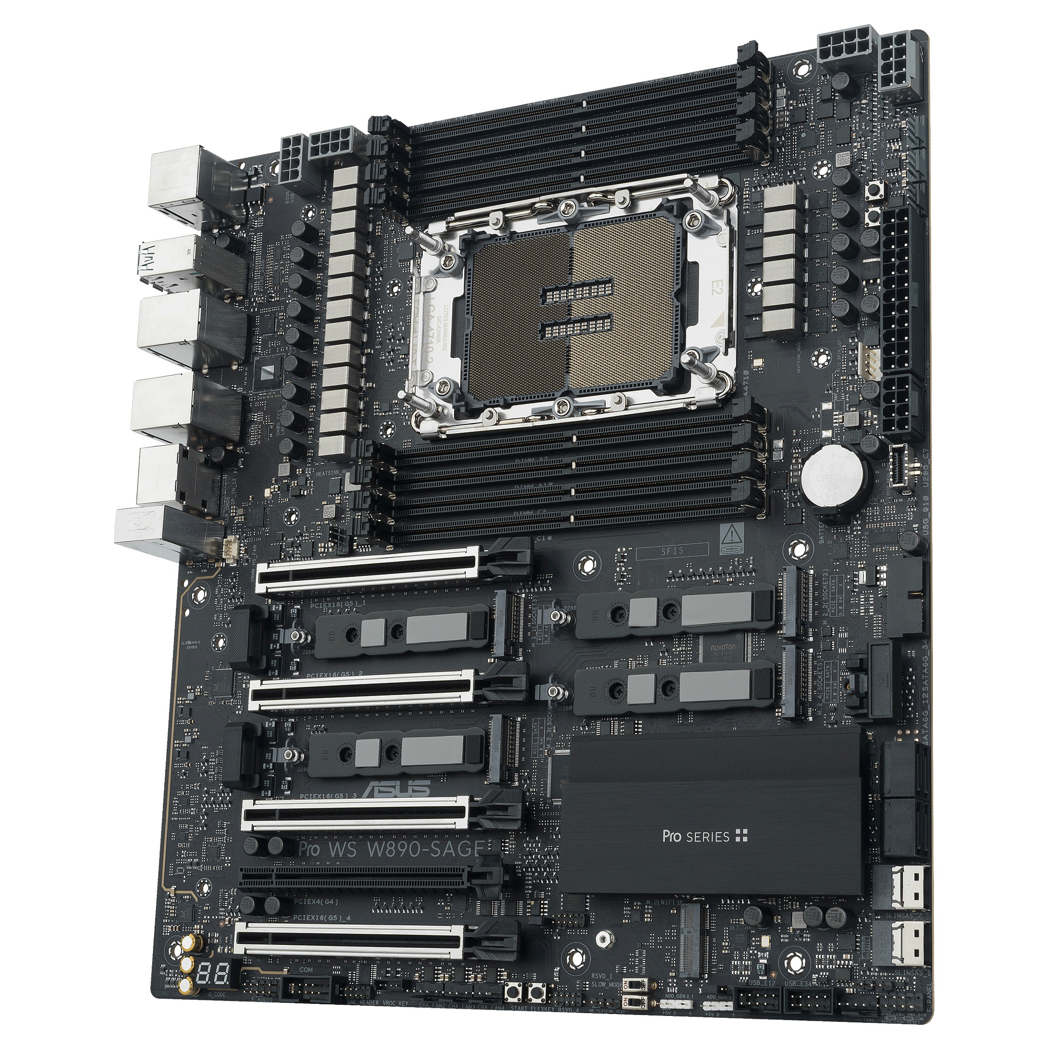 Matična ploča ASUS Pro WS W790E-SAGE SE (W790, LGA4677, DDR5)-8