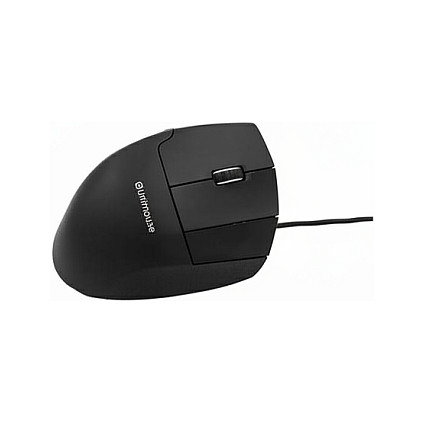 CONTOUR DESIGN UniMouse žičani ergonomski miš za dešnjake, crna boja-0