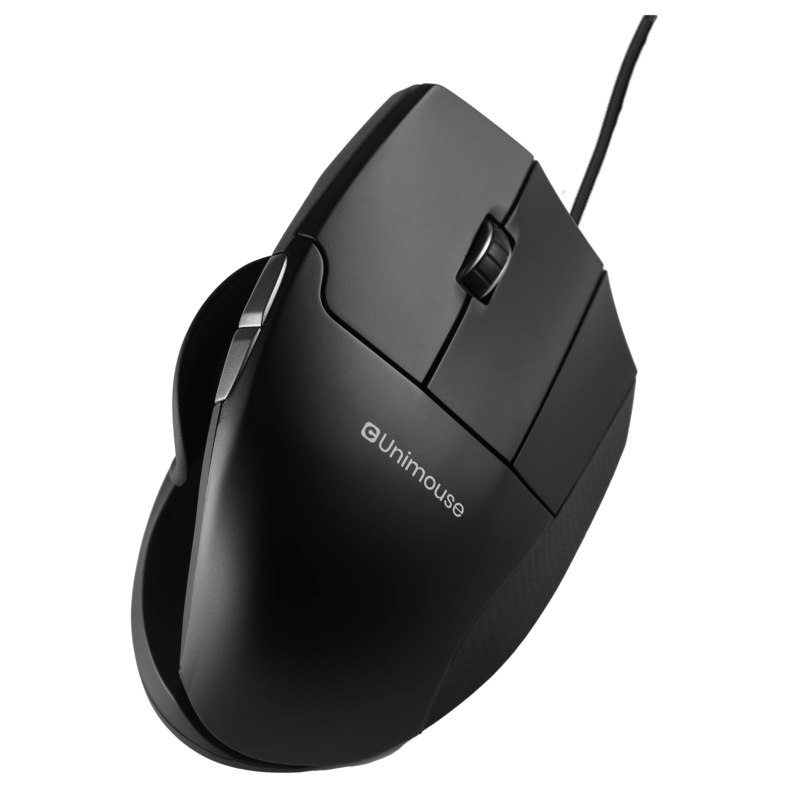 CONTOUR DESIGN UniMouse žičani ergonomski miš za dešnjake, crna boja-1