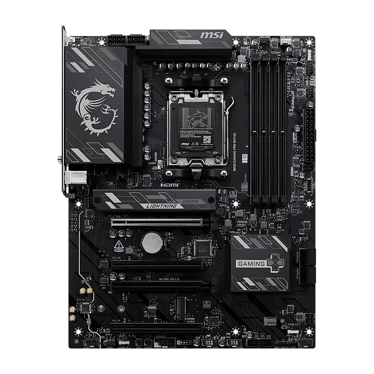 Matična ploča MSI B850 GAMING PRO WIFI (AM5, DDR5, ATX)-1