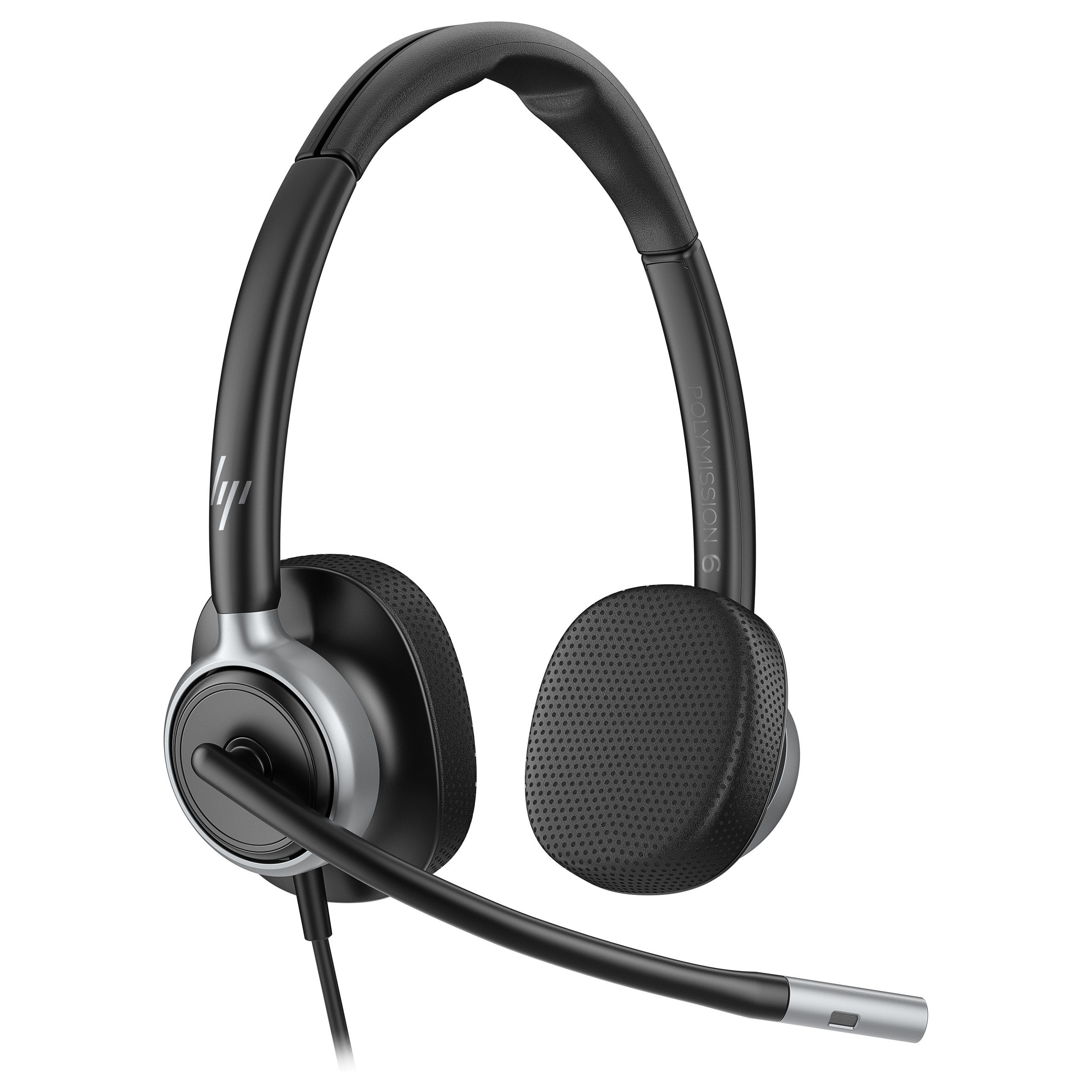 Slušalice HP Poly Mission 625 (mikrofon, USB-C, Crna)-1