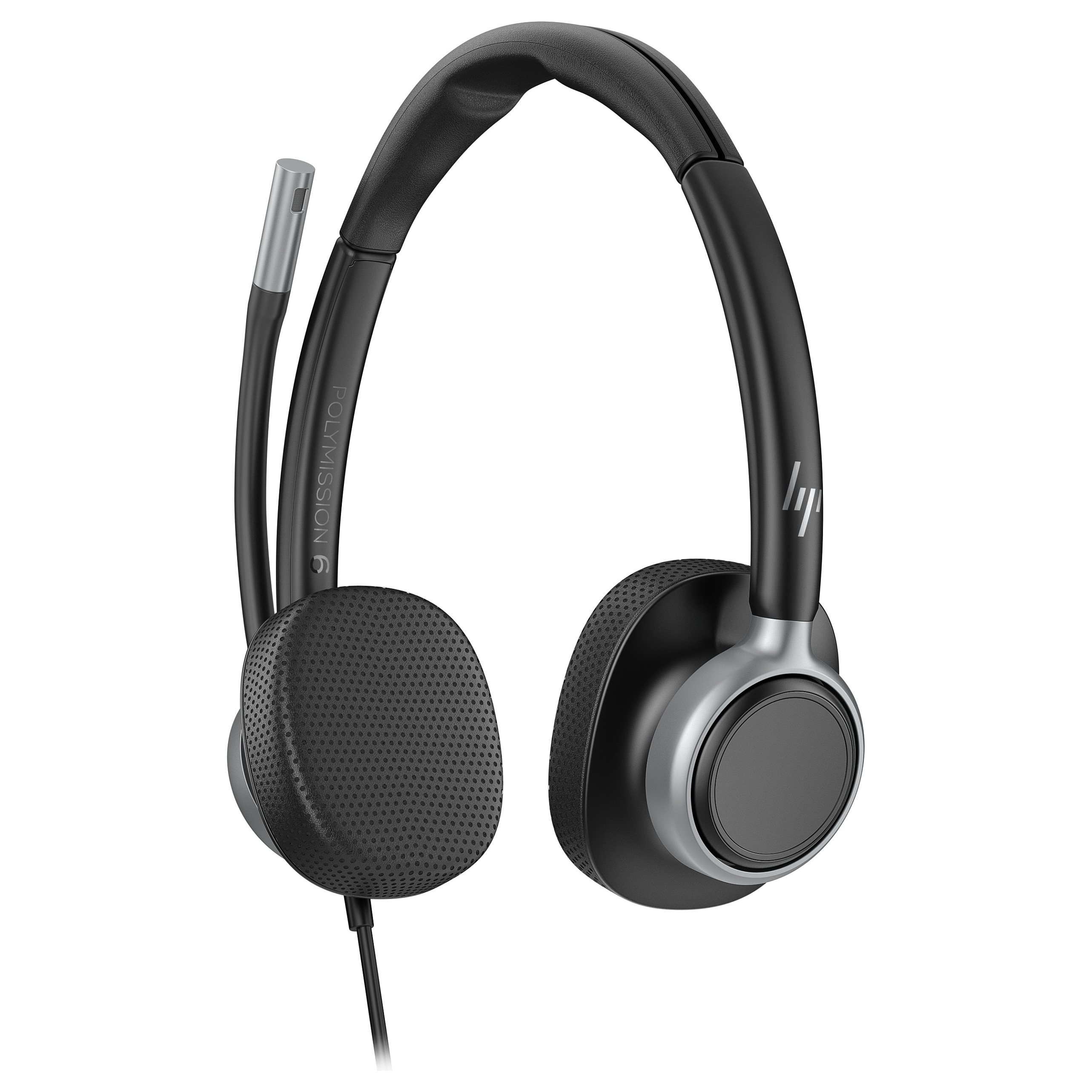 Slušalice HP Poly Mission 625 (mikrofon, USB-C, Crna)-10