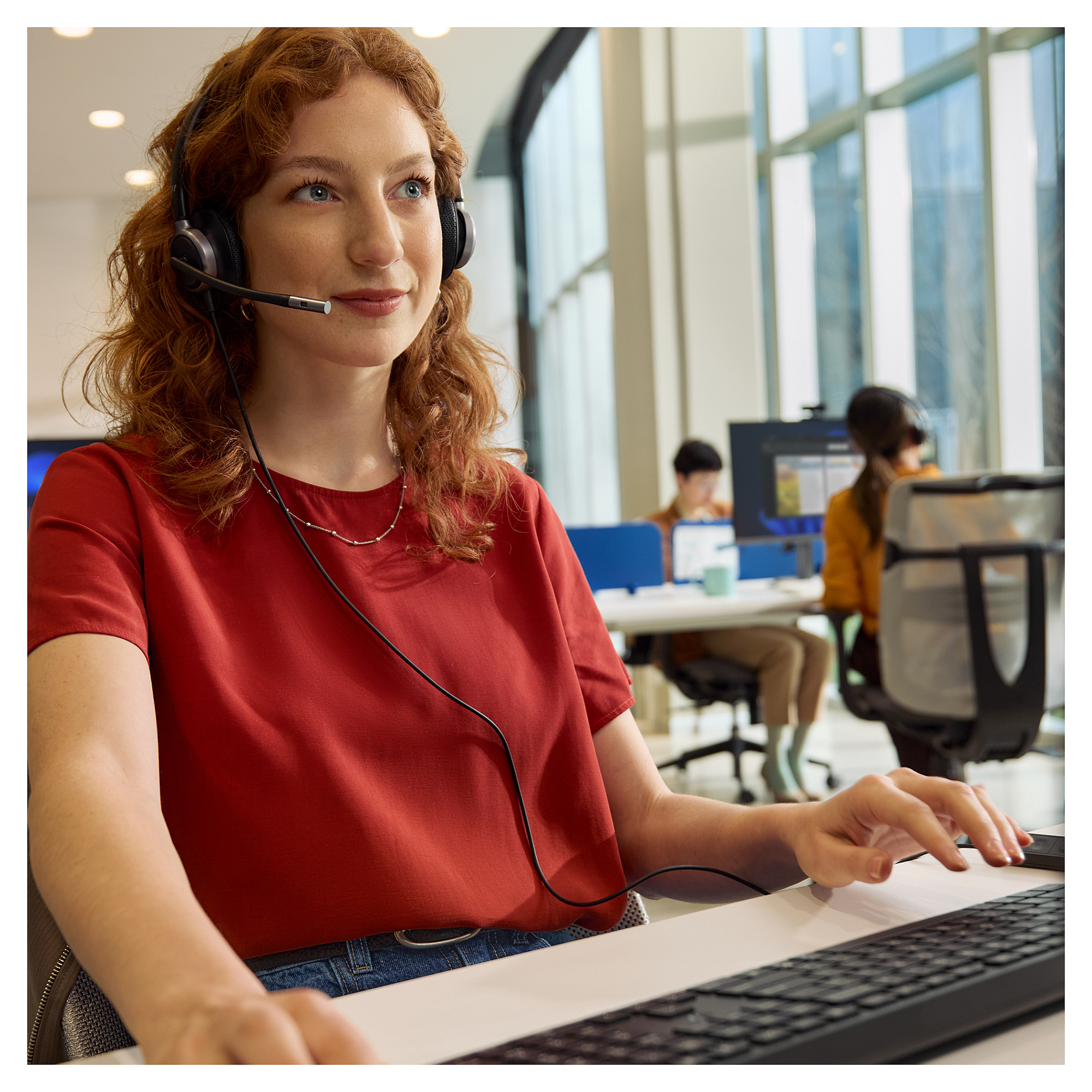 Slušalice HP Poly Mission 625 (mikrofon, USB-C, Crna)-7