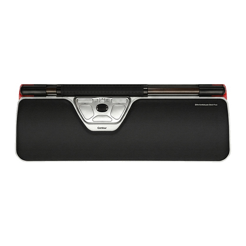 Ergonomski miš CONTOUR DESIGN RollerMouse Red Wireless, srebrna boja-0