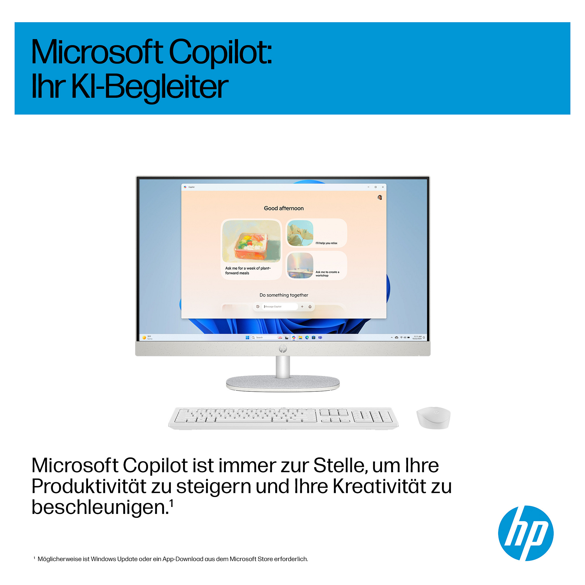 All-in-One računalo HP 27-cr2150ng, 27" FHD, Intel Core Ultra 5 225U, 16GB RAM, 512GB SSD, Windows 11 Home, non-HR tipkovnica, bijela boja-7