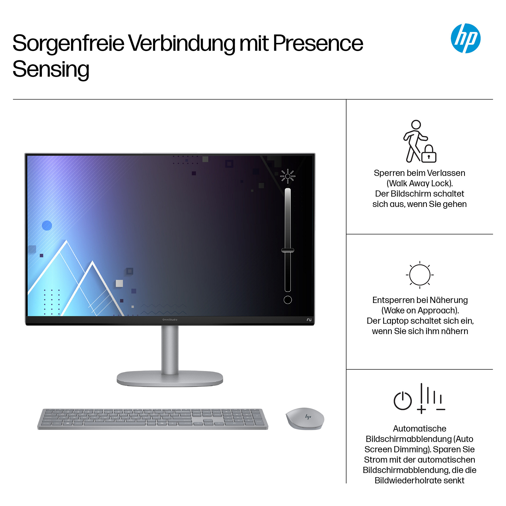All-in-One računalo HP OmniStudio X 32-c1173ng, 31.5" 4K UHD, Intel Core Ultra 7 256V, 16 GB RAM, 1 TB SSD, Intel Arc, Windows 11, non-HR tipkovnica, srebrna boja-9