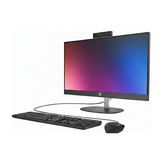 All-in-One računalo HP ProOne 245 G10, 23.8" FHD, AMD Ryzen 5 7520U, 16 GB RAM, 512 GB SSD, Windows 11 Pro, non-HR tipkovnica