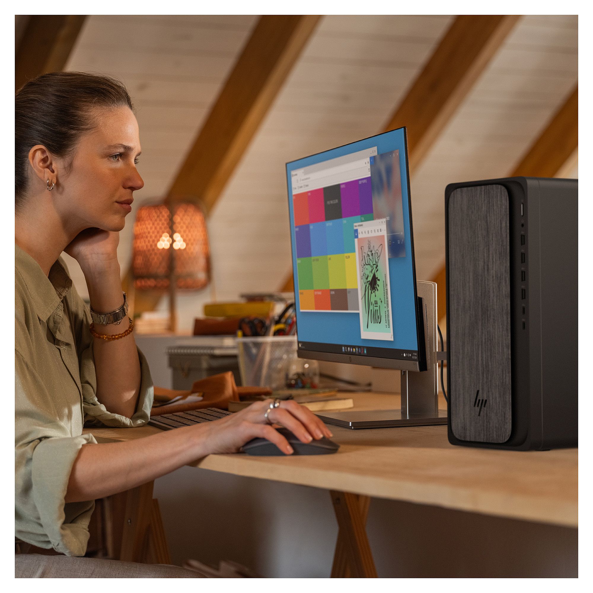 Desktop računalo HP M02-0053ng (AMD Ryzen 5 8500G, 16GB, 512GB SSD, AMD Radeon 740M, Windows 11 Home, Mini Tower)-6