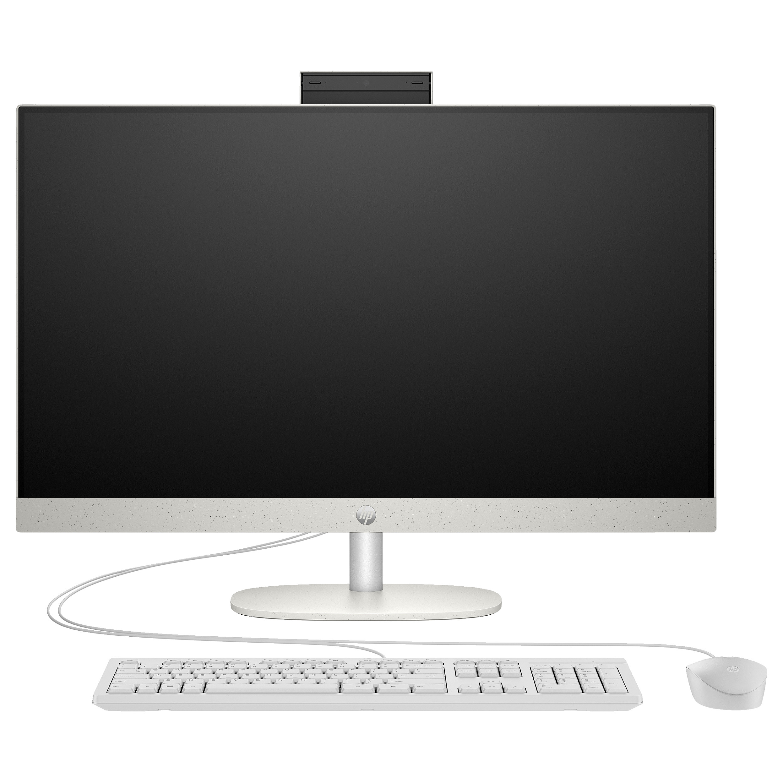 AIO računalo HP 27-cr0111ng (27" IPS, FHD, AMD Ryzen 3 7320U, 8GB, 512GB SSD, AMD Radeon Graphics, FreeDOS, bijelo)