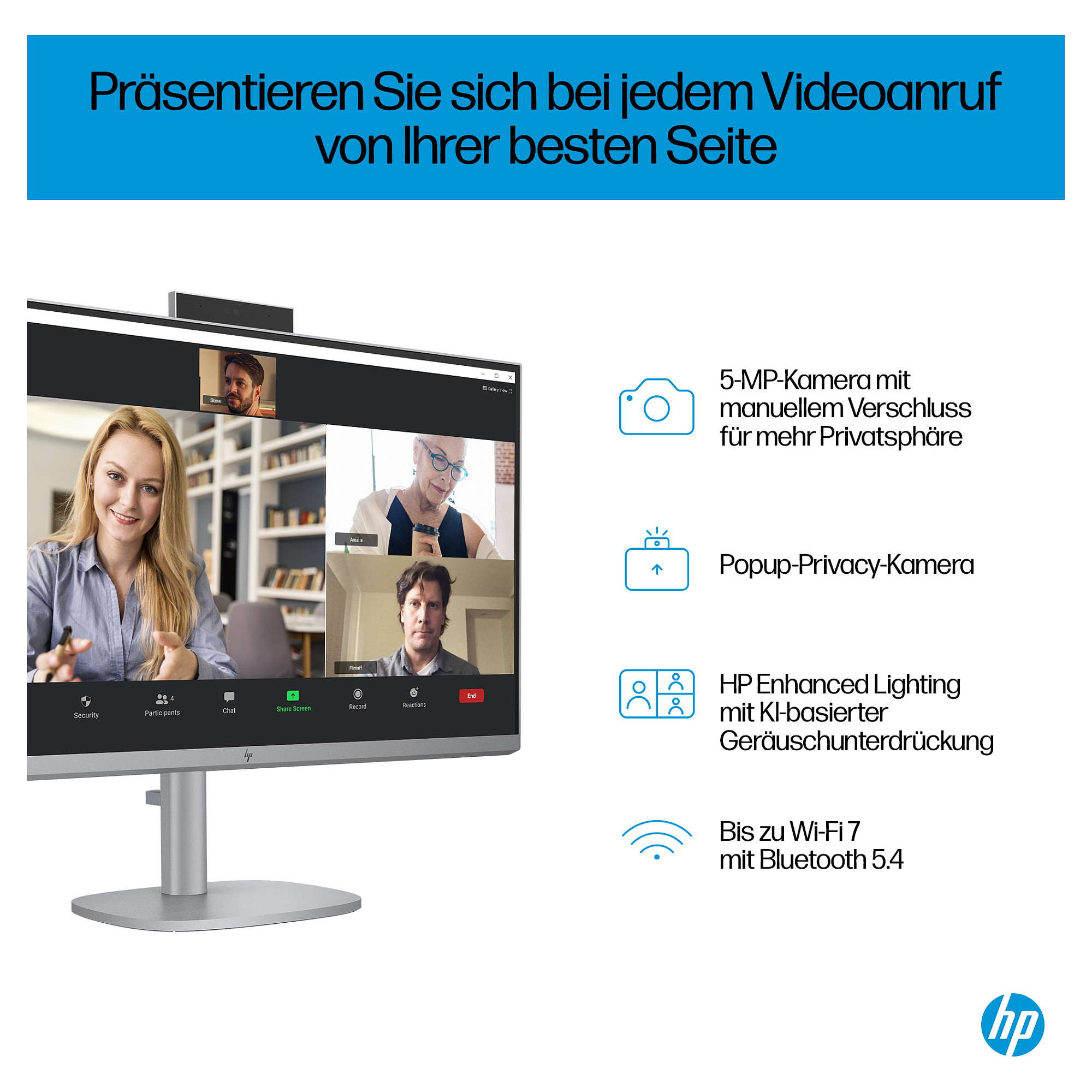 AIO računalo HP OmniStudio X 27-cs0175ng (27" IPS, UHD 4K, Intel Core Ultra 7 155H, 32GB RAM, 2TB SSD, Intel Arc Graphics, Windows 11 Home, touchscreen, crna)-6