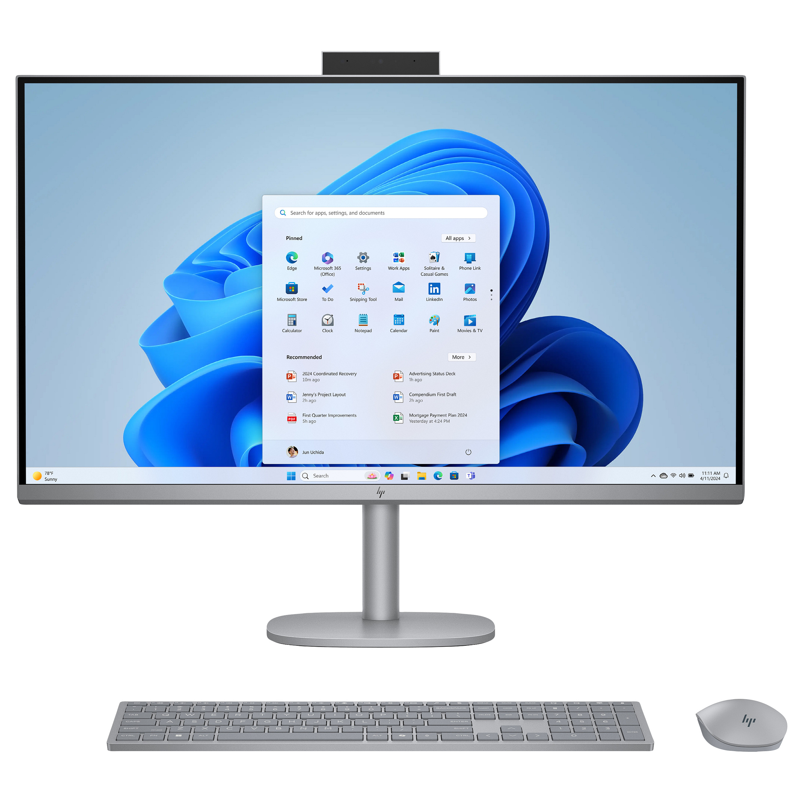 AIO računalo HP OmniStudio X 32-c0155ng (32" IPS, 4K UHD, Intel Core Ultra 5 125H, 32GB RAM, 1TB SSD, Intel Arc Graphics, Windows 11 Home, crno)-0
