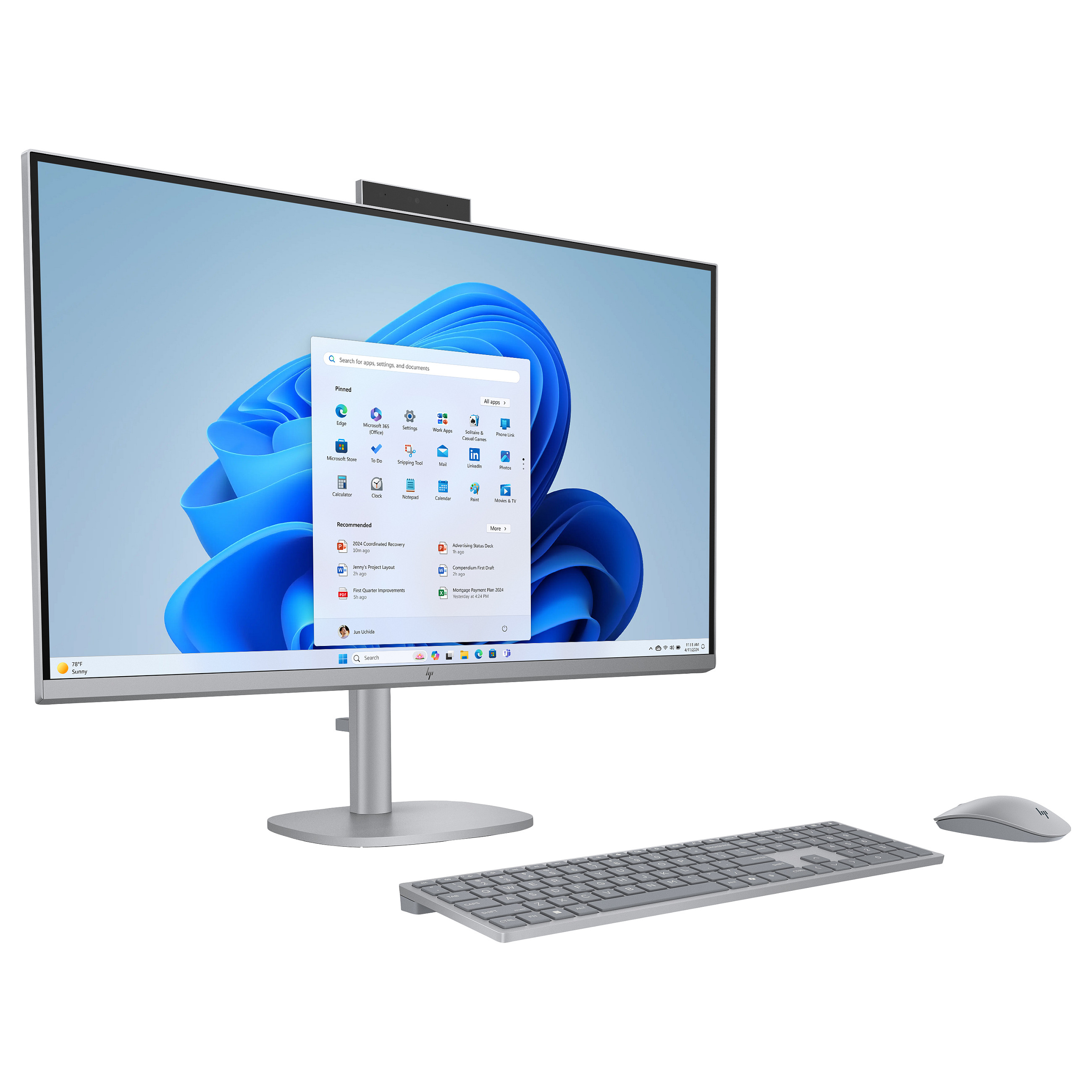 AIO računalo HP OmniStudio X 32-c0155ng (32" IPS, 4K UHD, Intel Core Ultra 5 125H, 32GB RAM, 1TB SSD, Intel Arc Graphics, Windows 11 Home, crno)-1