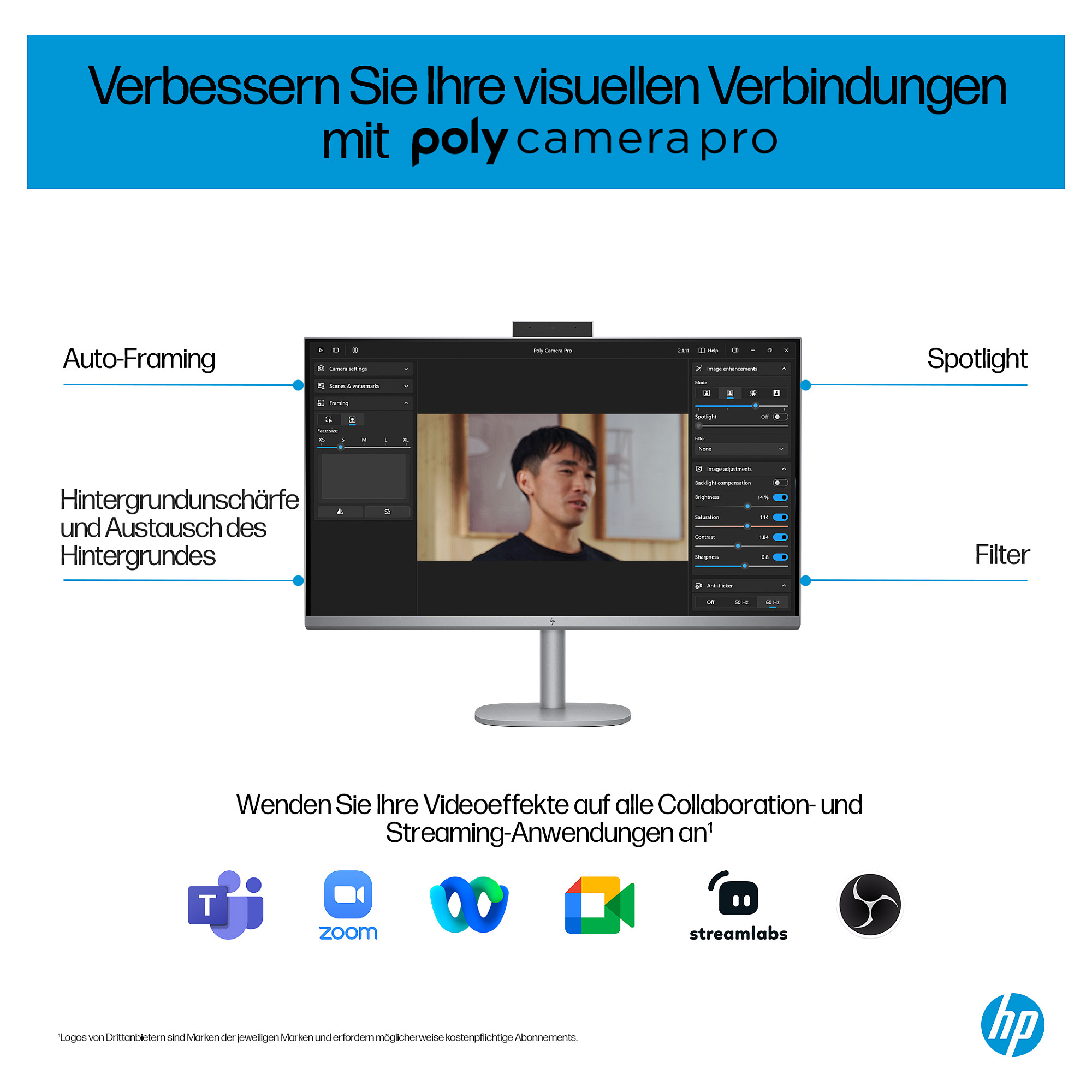 AIO računalo HP OmniStudio X 32-c0155ng (32" IPS, 4K UHD, Intel Core Ultra 5 125H, 32GB RAM, 1TB SSD, Intel Arc Graphics, Windows 11 Home, crno)-11