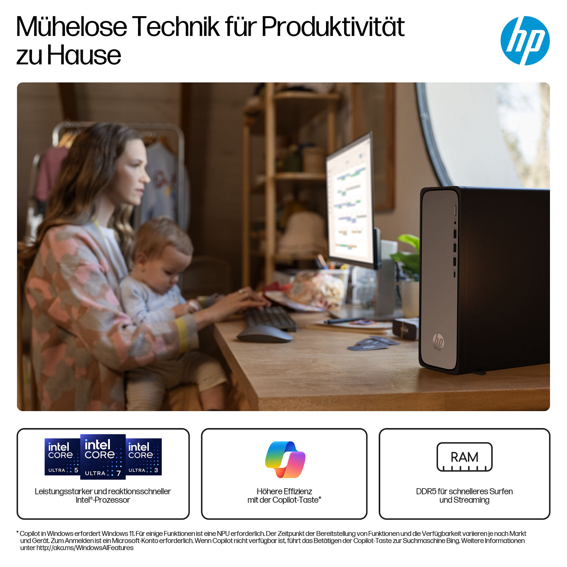 Desktop računalo HP Omnidesk Slim S03-0153ng (Intel Core i5-14400, 16GB RAM, 512GB SSD, Intel UHD Graphics, Windows 11 Home, Small Form Factor)-7