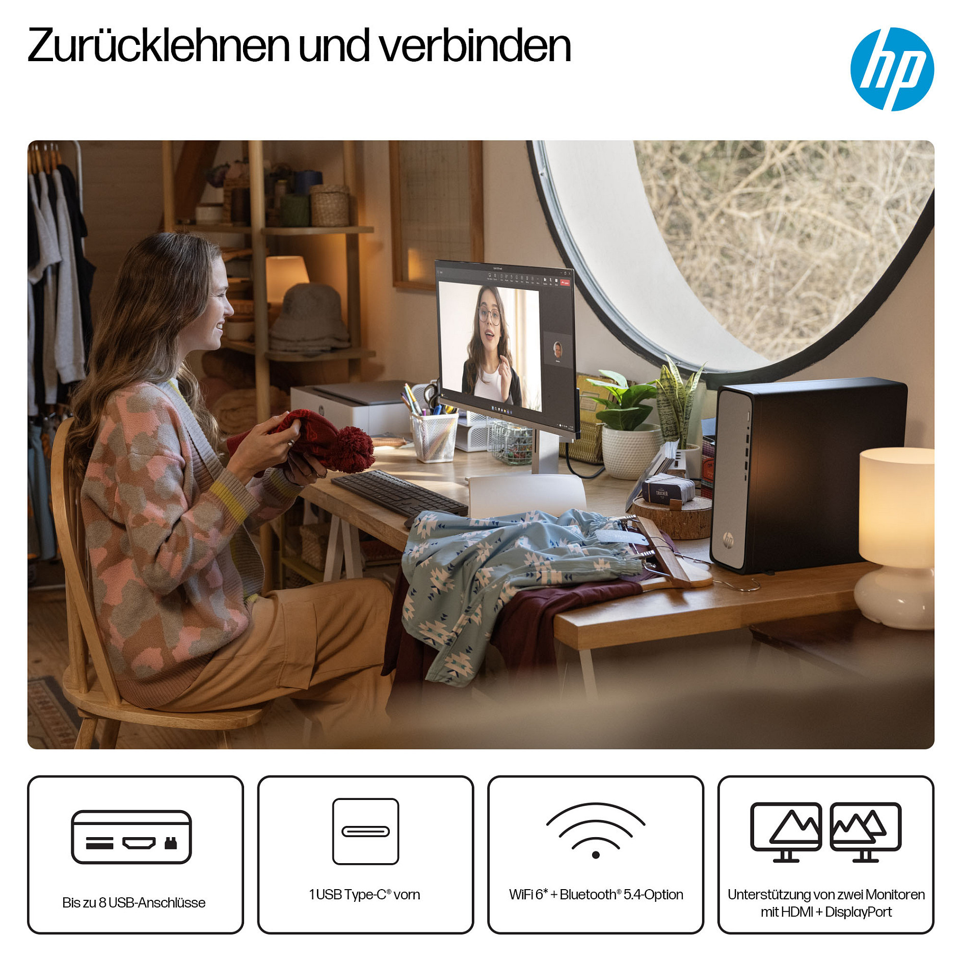 Desktop računalo HP Omnidesk Slim S03-0153ng (Intel Core i5-14400, 16GB RAM, 512GB SSD, Intel UHD Graphics, Windows 11 Home, Small Form Factor)-8