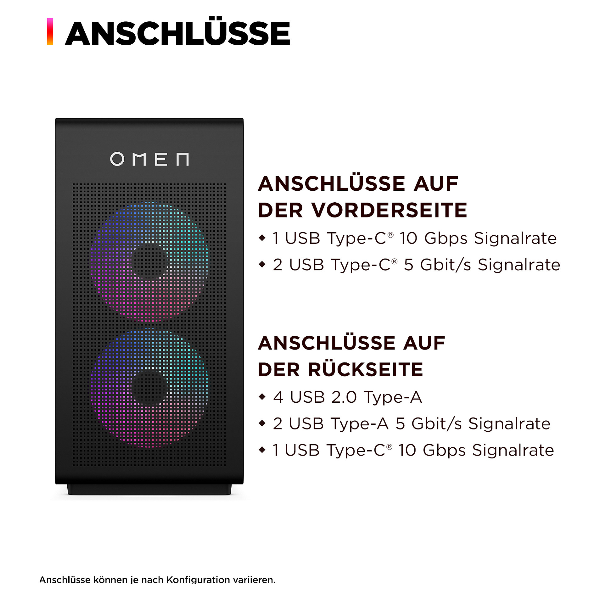 Desktop računalo HP OMEN 35L (AMD Ryzen 7 8700F, 32GB, 1TB SSD, NVIDIA GeForce RTX 4070 Ti, Windows 11 Home, Tower)-1