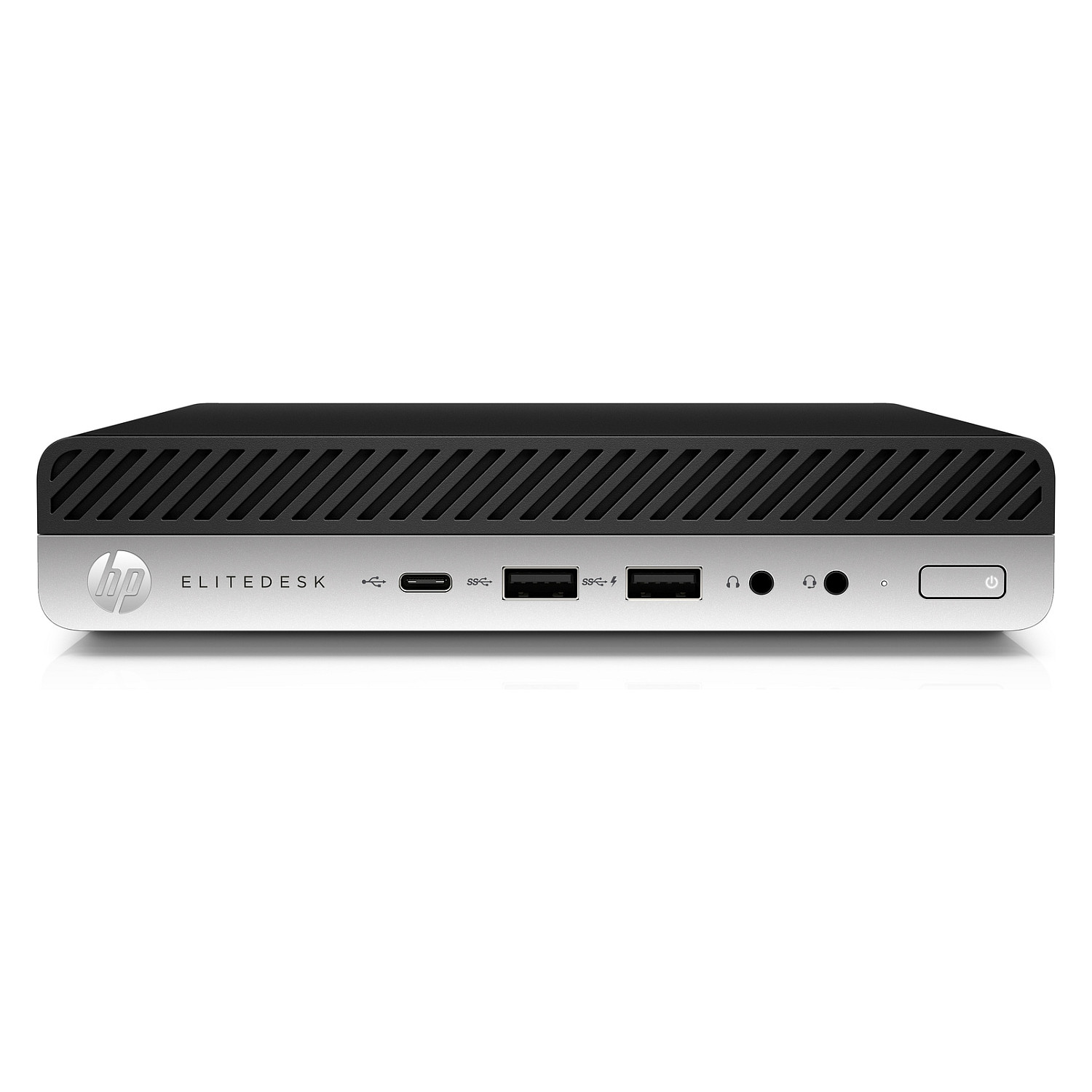 Stolno računalo HP EliteDesk 800 G4 Mini Refurbished (Intel Core i5-8500T, 16 GB RAM, 512 GB SSD, Windows 11 Pro, srebrno-crna boja)-0