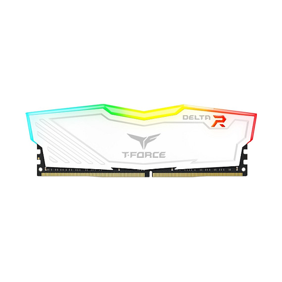 Memorija TEAMGROUP Delta RGB 16GB (2x8GB) DDR4 3200MHz, bijela