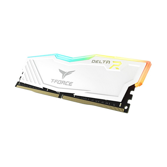 Memorija TEAMGROUP Delta RGB 16GB (2x8GB) DDR4 3200MHz, bijela-1