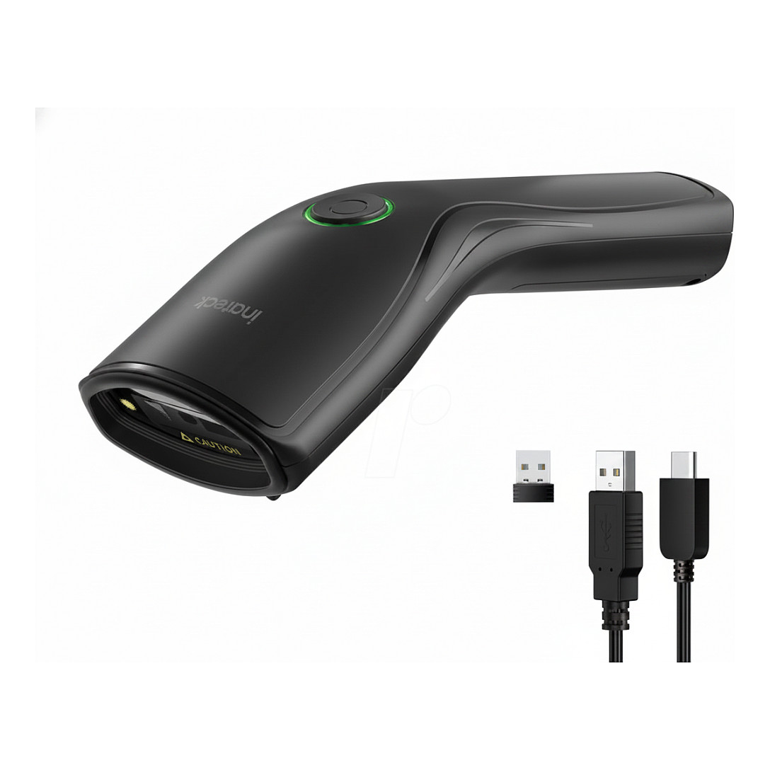 Ručni skener barkodova INATECK BCST-42 (2D, Bluetooth, bežični, USB-C)-0