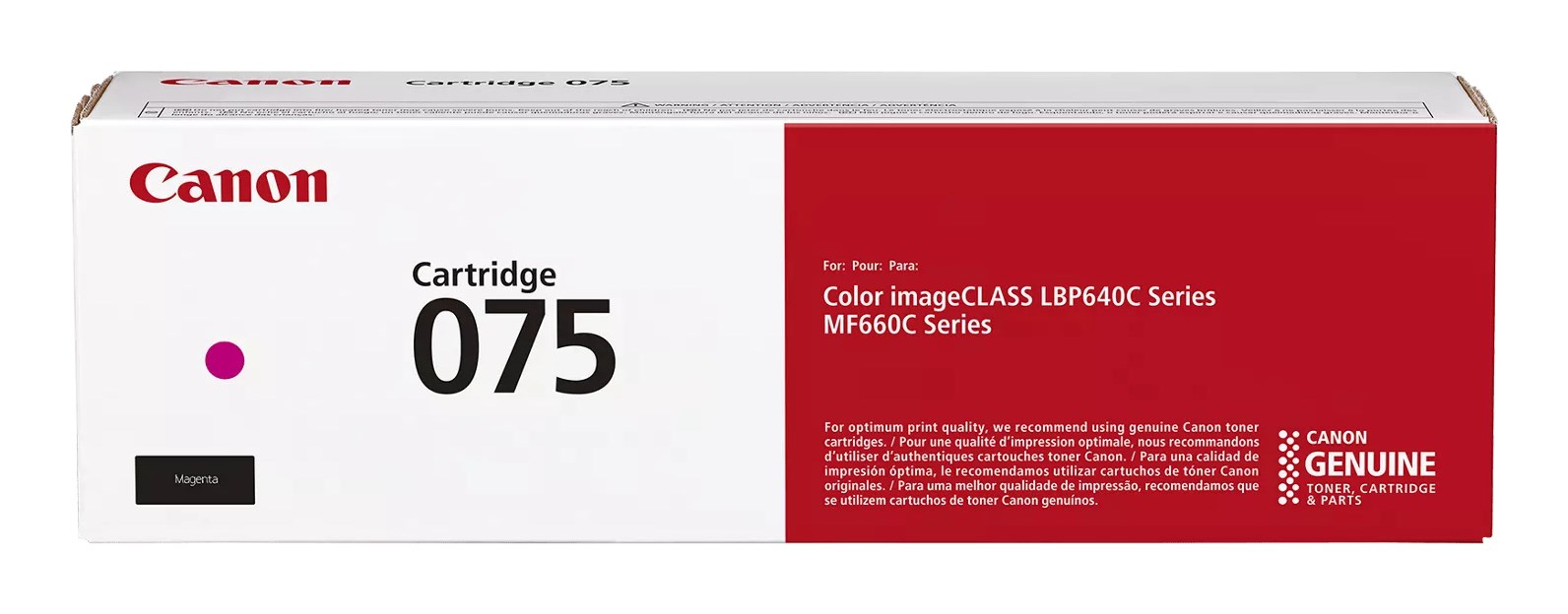 Toner CANON 075 original (Magenta)