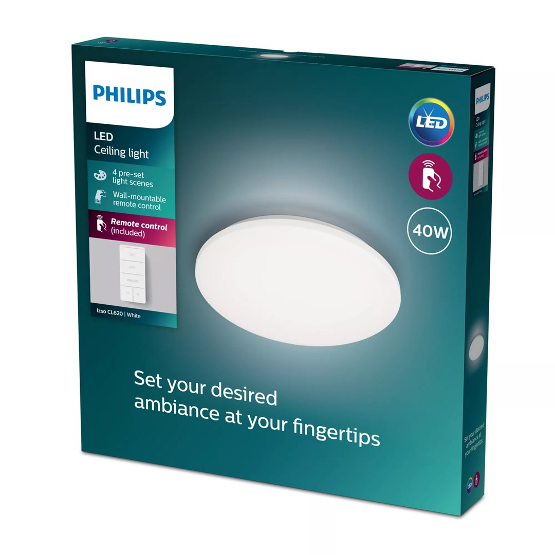 Stropna svjetiljka PHILIPS Izso LED 40W 4000K bijela boja-2