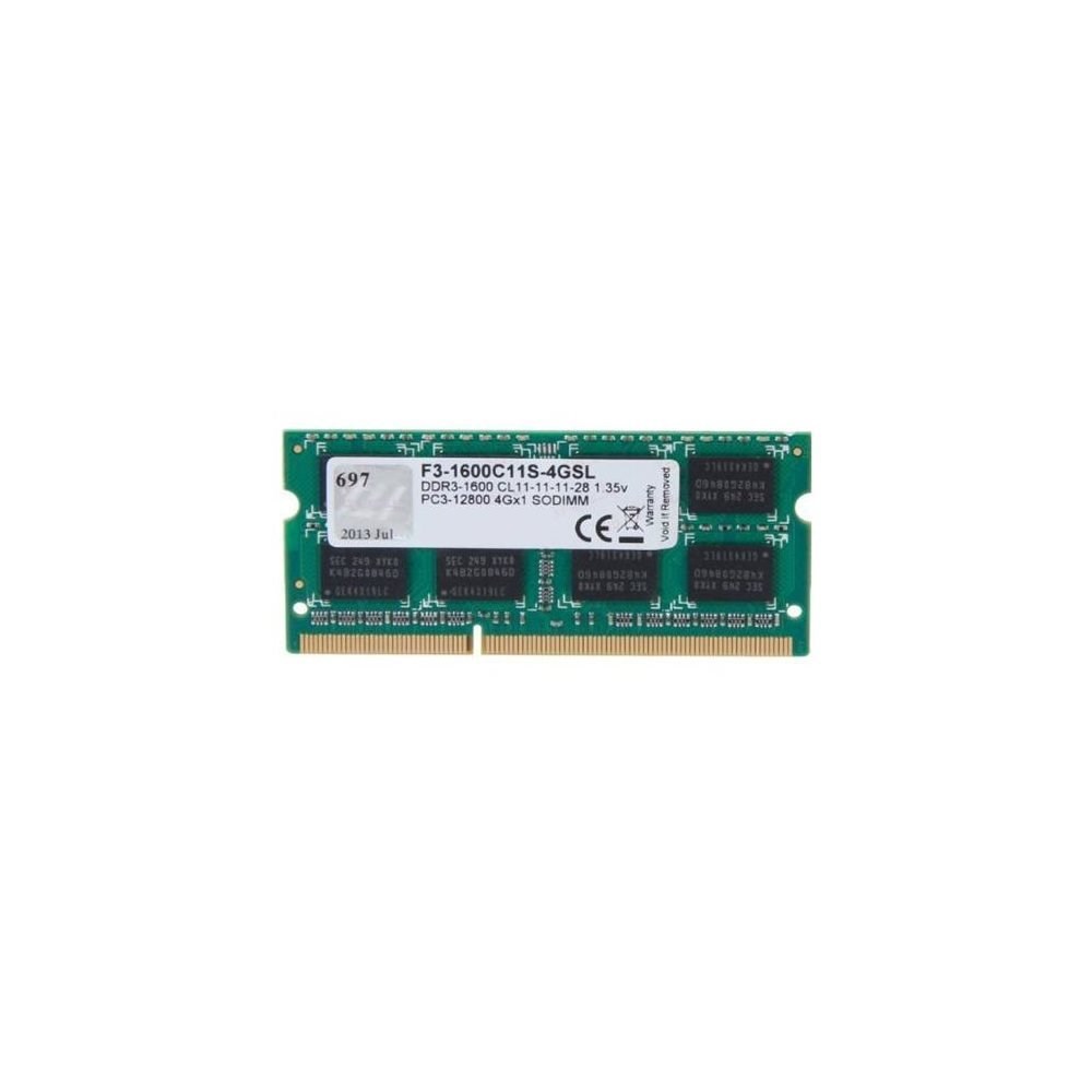 G.Skill 4GB DDR3 1600MHz SO-DIMM memorijski modul