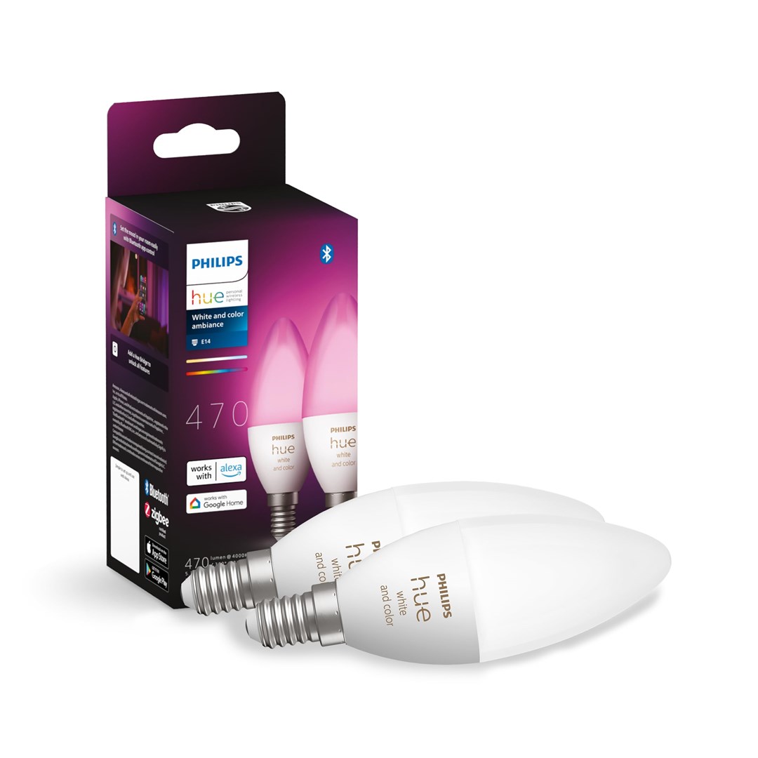 Pametna žarulja PHILIPS Hue White and Color Ambiance E14 (2 komada)-3
