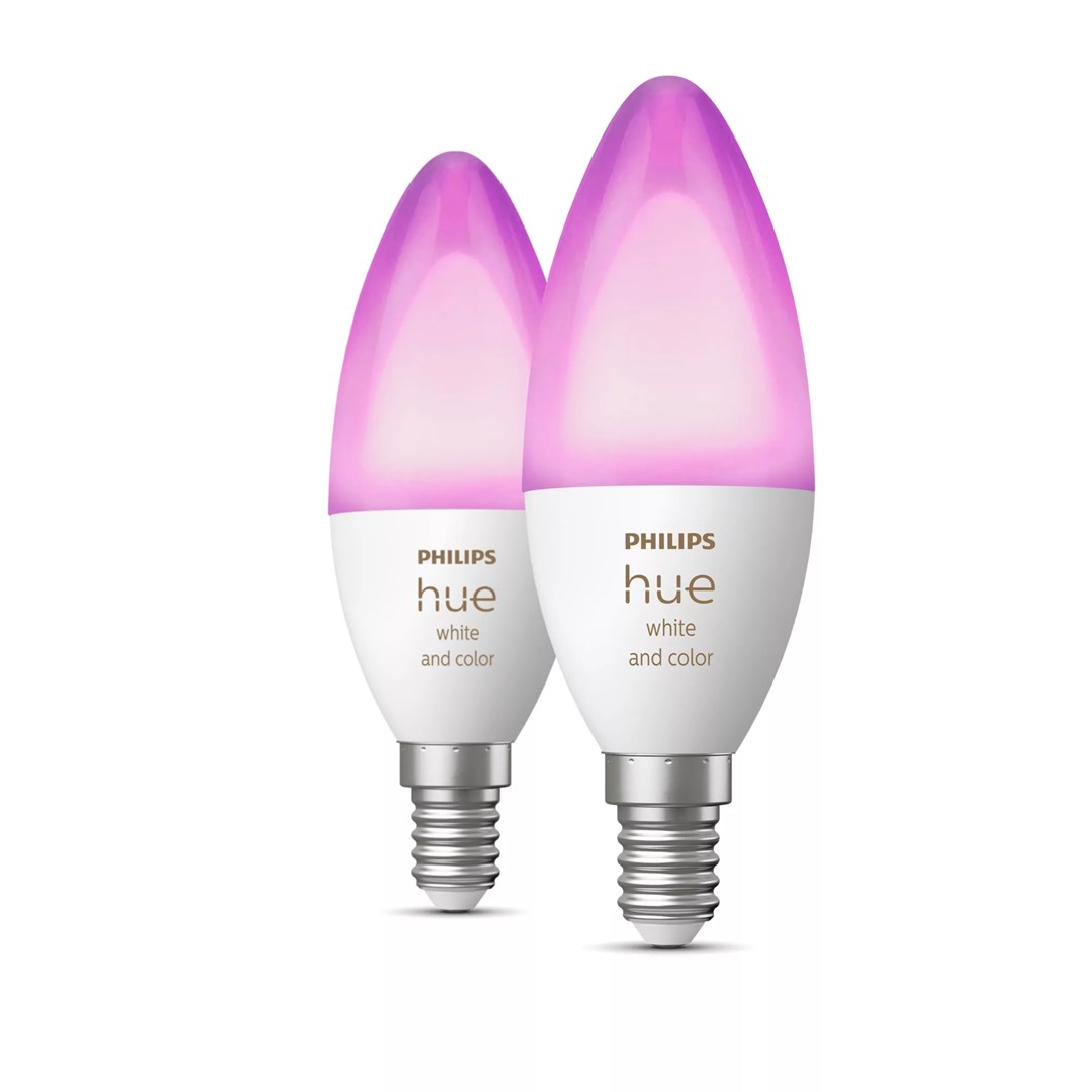 Pametna žarulja PHILIPS Hue White and Color Ambiance E14 (2 komada)