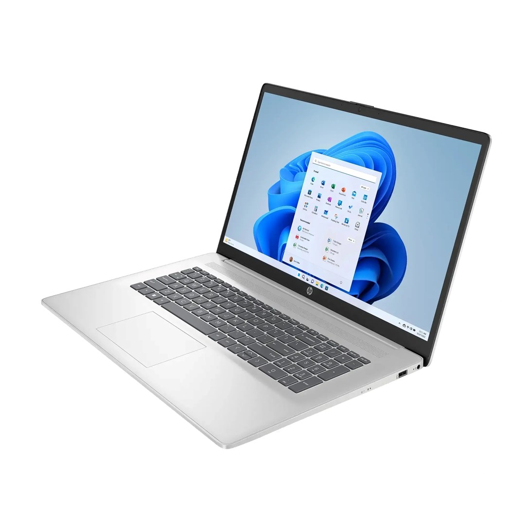Laptop HP 17-cp3005ddx (17.3", IPS, Full HD, AMD Ryzen 5 7430U, 16 GB, 512 GB SSD, AMD Radeon Graphics, Windows 11, Non-HR tipkovnica, srebrna)-5