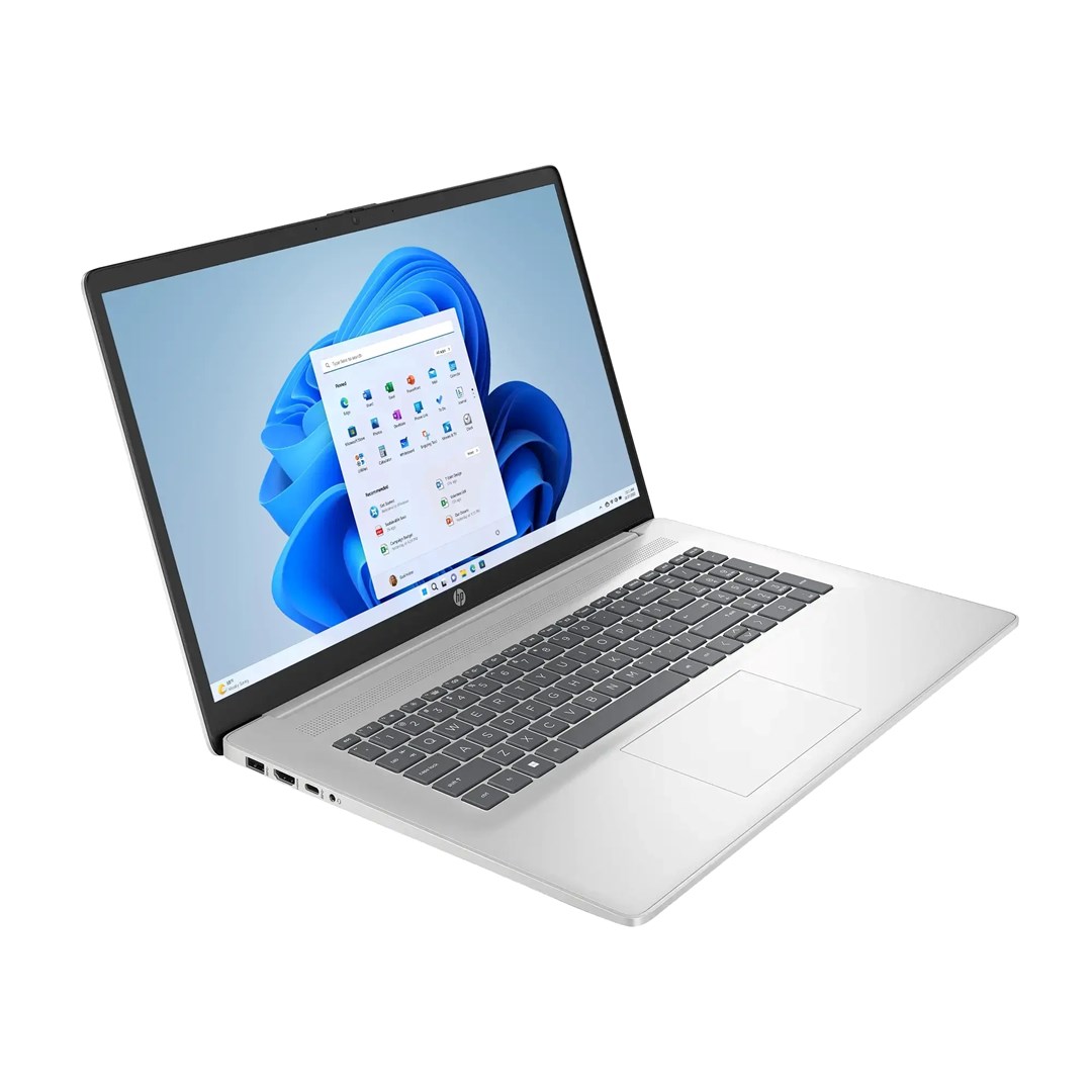 Laptop HP 17-cp3005ddx (17.3", IPS, Full HD, AMD Ryzen 5 7430U, 16 GB, 512 GB SSD, AMD Radeon Graphics, Windows 11, Non-HR tipkovnica, srebrna)-3