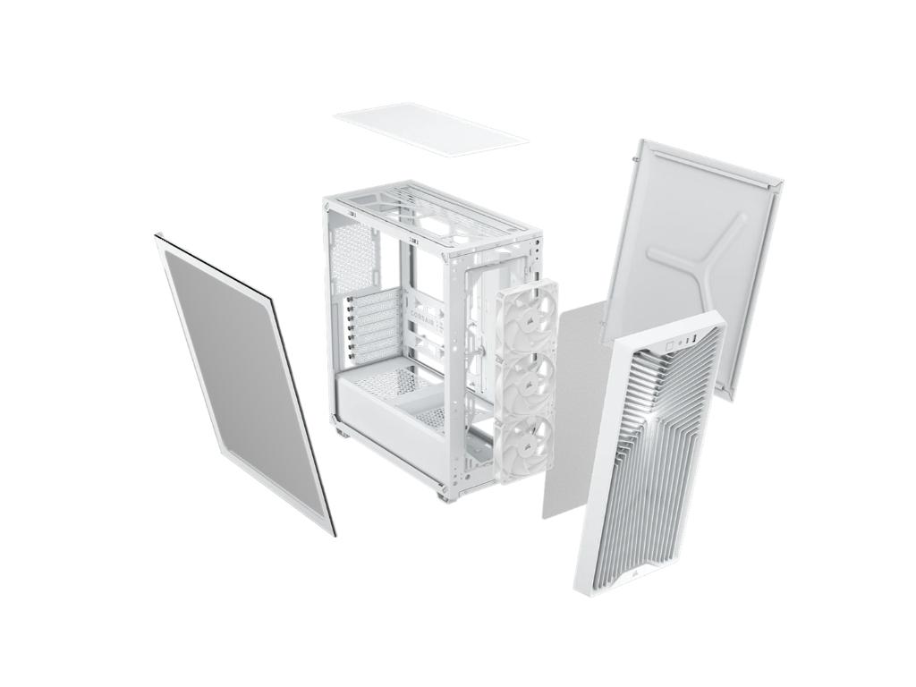 Kućište za računalo CORSAIR 3200D RS Airflow Mid-Tower bijela boja-2