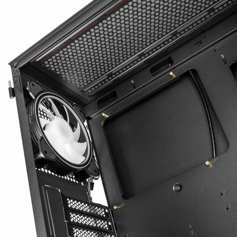 Kućište za računalo KOLINK Inspire K12 ARGB Midi Tower crna boja-3