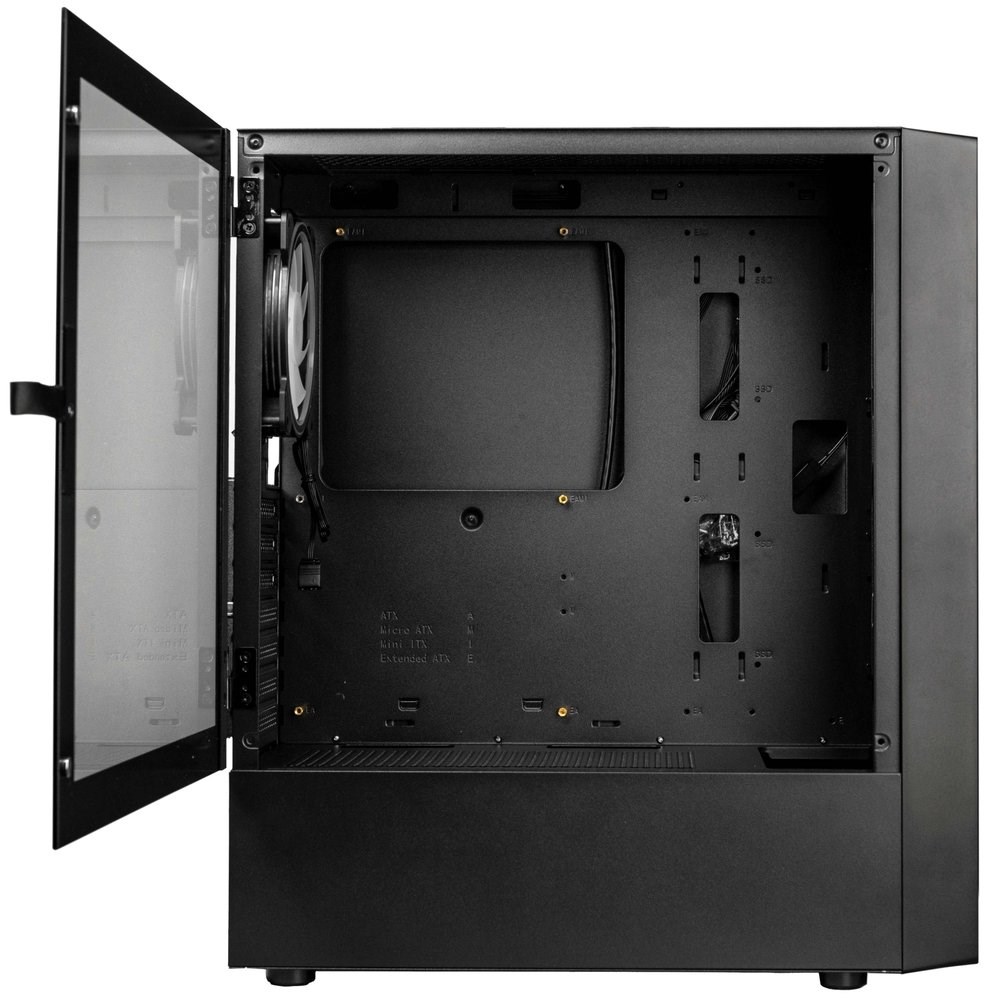 Kućište za računalo KOLINK Inspire K12 ARGB Midi Tower crna boja-6
