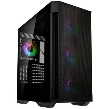 Kućište za računalo KOLINK Observatory Z Mesh ARGB Midi Tower crna boja