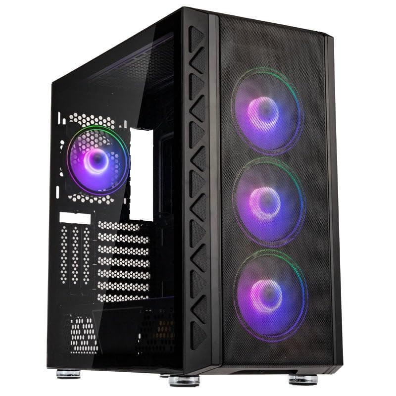 Kućište KOLINK Citadel Mesh ATX ARGB, Midi-Tower, crna boja-0