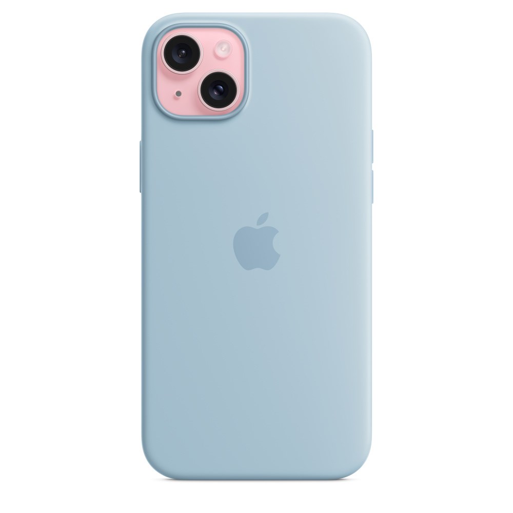 Maska APPLE iPhone 15 Plus Silicone Case with MagSafe, svijetloplava boja - MT1G3ZM/A-1