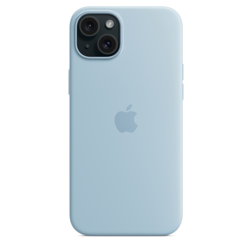 Maska APPLE iPhone 15 Plus Silicone Case with MagSafe, svijetloplava boja - MT1G3ZM/A-4