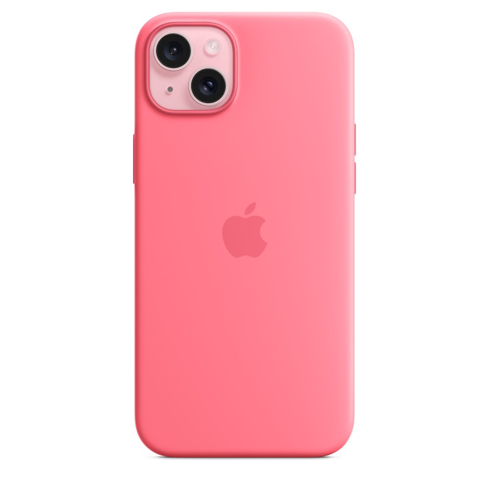 Maska APPLE Silicone Case with MagSafe za iPhone 15 Plus, roza boja - MT1H3ZM/A-1