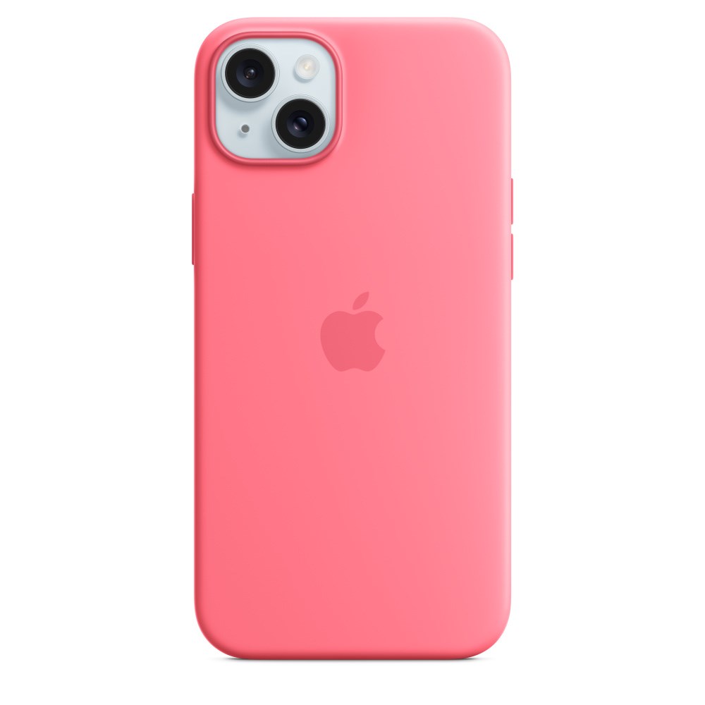 Maska APPLE Silicone Case with MagSafe za iPhone 15 Plus, roza boja - MT1H3ZM/A-0