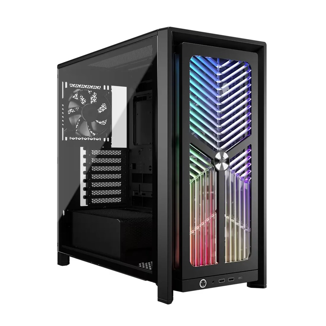 Kućište CORSAIR iCUE 4000X RGB Mid-Tower ATX, crna boja-0