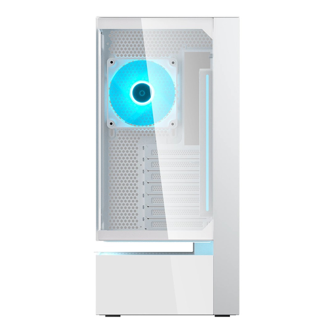 PC kućište COUGAR Vision Midi Tower ARGB (LCD, bijela boja)-1