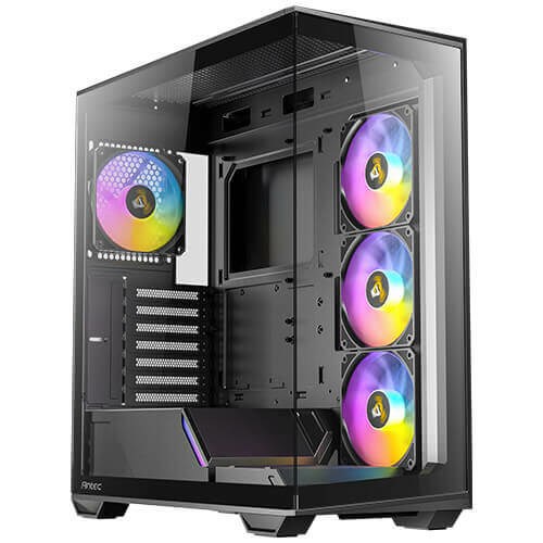 Kućište za računalo ANTEC C3 ARGB Midi Tower crna boja-0