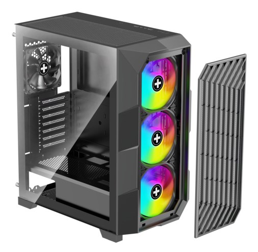 Kućište XILENCE Performance A+ BREEZE II Midi Tower crna boja-2