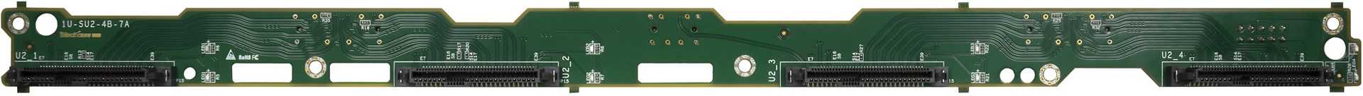 Inter-Tech 88887405 Poklopac za PCI utor s provodom za kabele, Zeleni-0