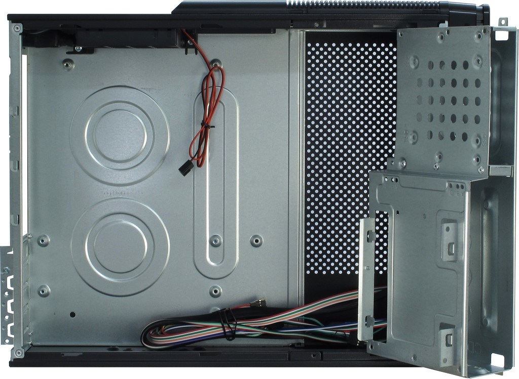 Kućište INTER-TECH IT-607 Desktop s 300W napajanjem, crna boja-4